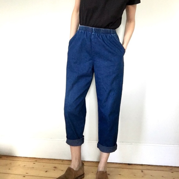 Vintage Chic denim trousers - Picture 7 of 16